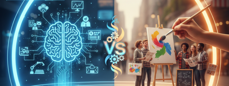 AI vs Human Marketing
