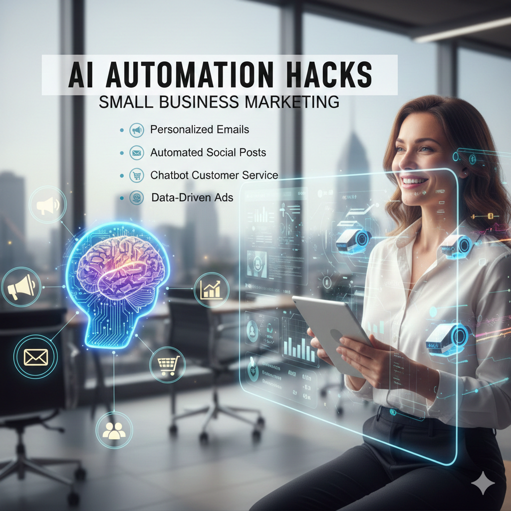 AI Automation Hacks for Small Business Marketing