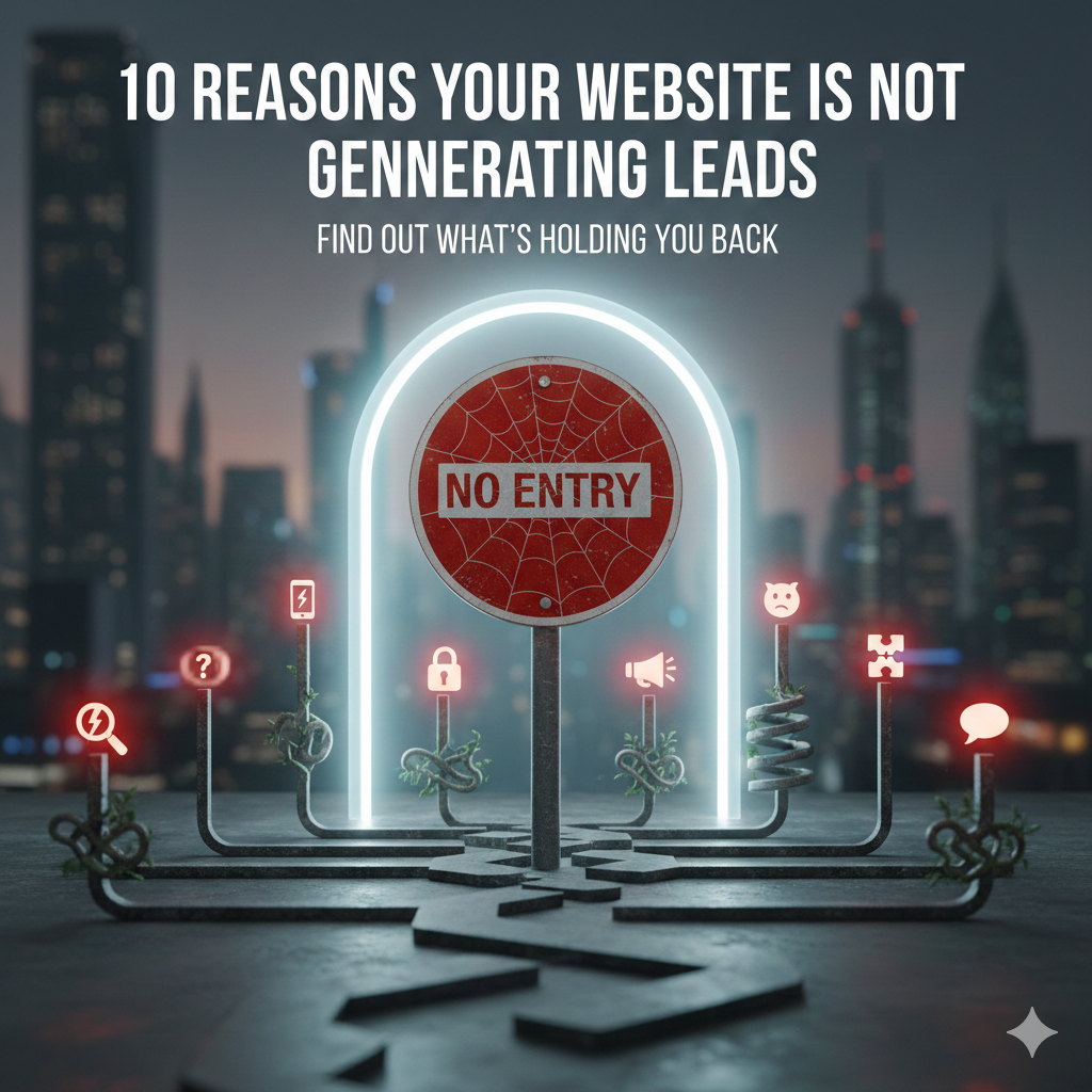 10 Reasons Your Website Is Not Generating Leads