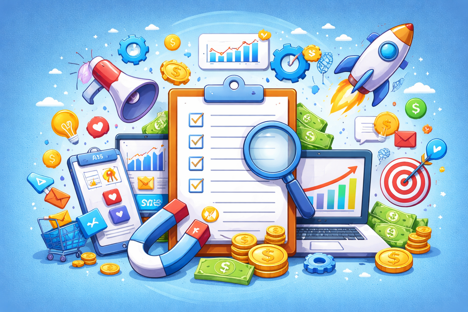 Complete Digital Marketing Checklist: From Zero to Scaling Online