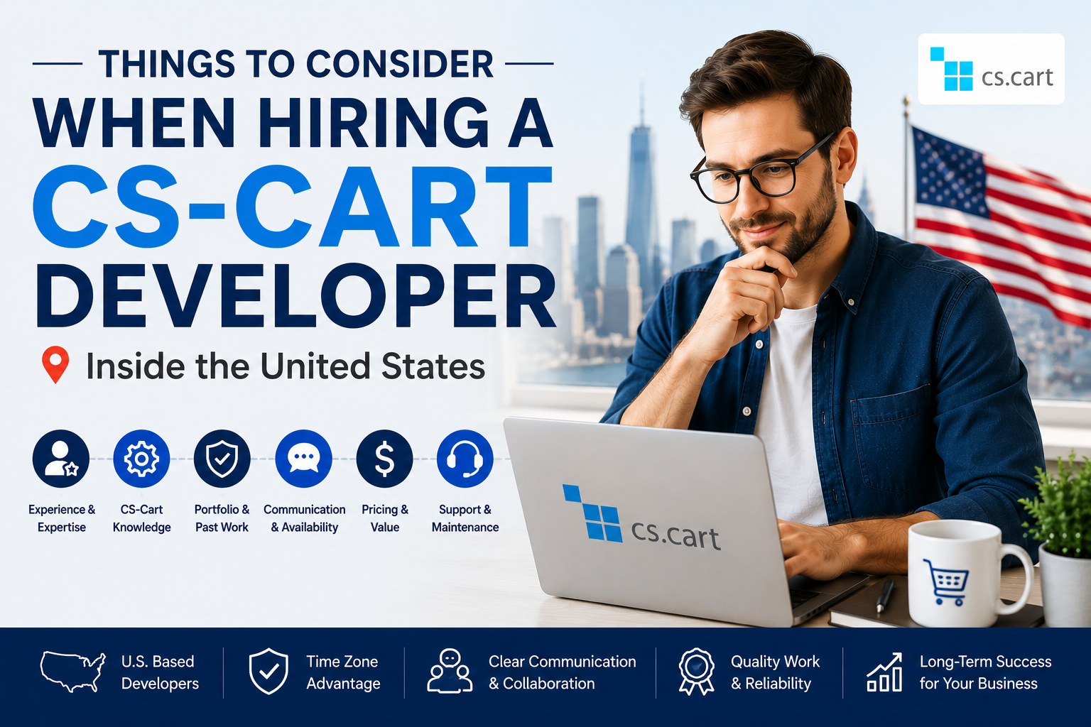 Things to Consider Hiring a CS-Cart Developer in the United States