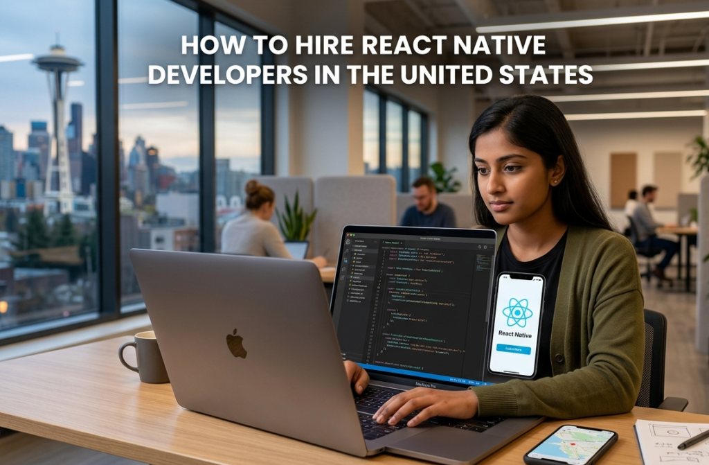 React Native developer building mobile app