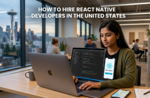 React Native developer building mobile app