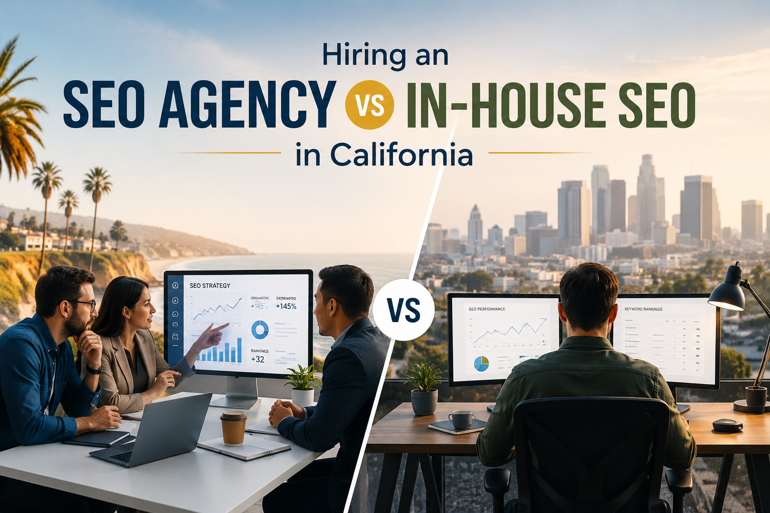 Hiring an SEO Agency vs In-House SEO in California