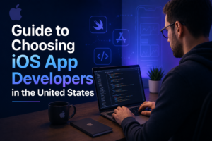 iOS developer creating iPhone application