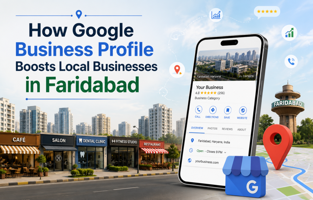 Google Business Profile for local businesses in Faridabad