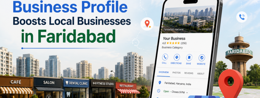 Google Business Profile for local businesses in Faridabad