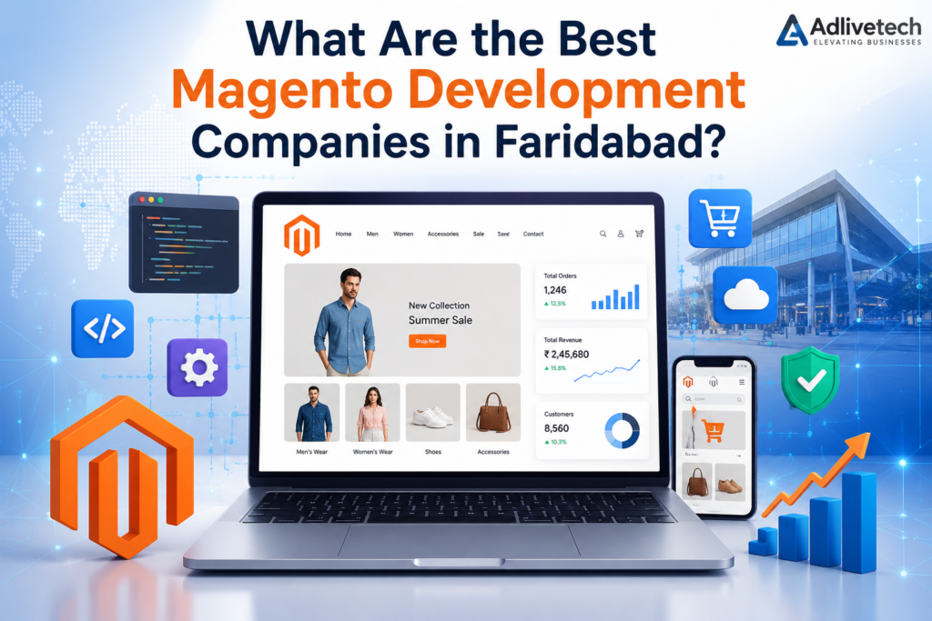 Magento development companies in Faridabad for e-commerce websites
