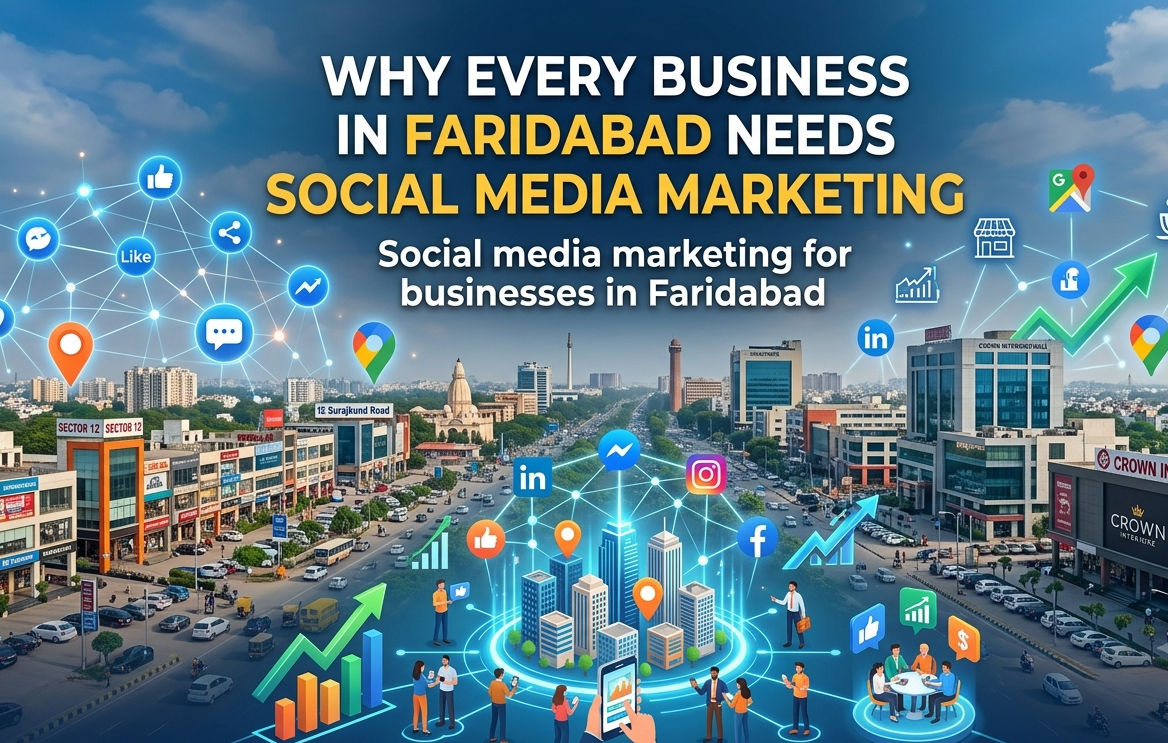 Why Every Business in Faridabad Need Social Media Marketing?