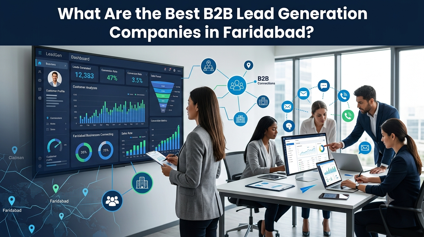 What Are the Best B2B Lead Generation Companies in Faridabad?
