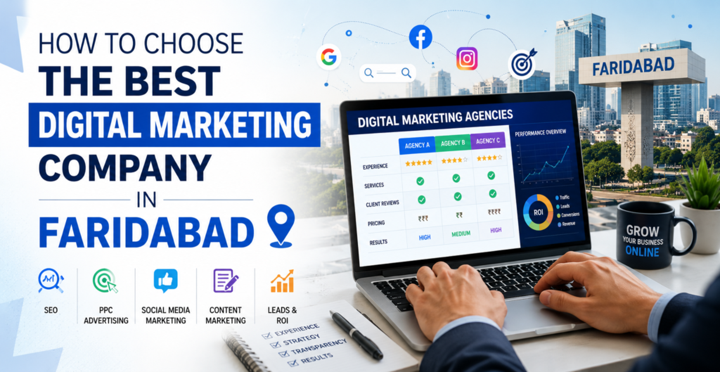 Best digital marketing company in Faridabad