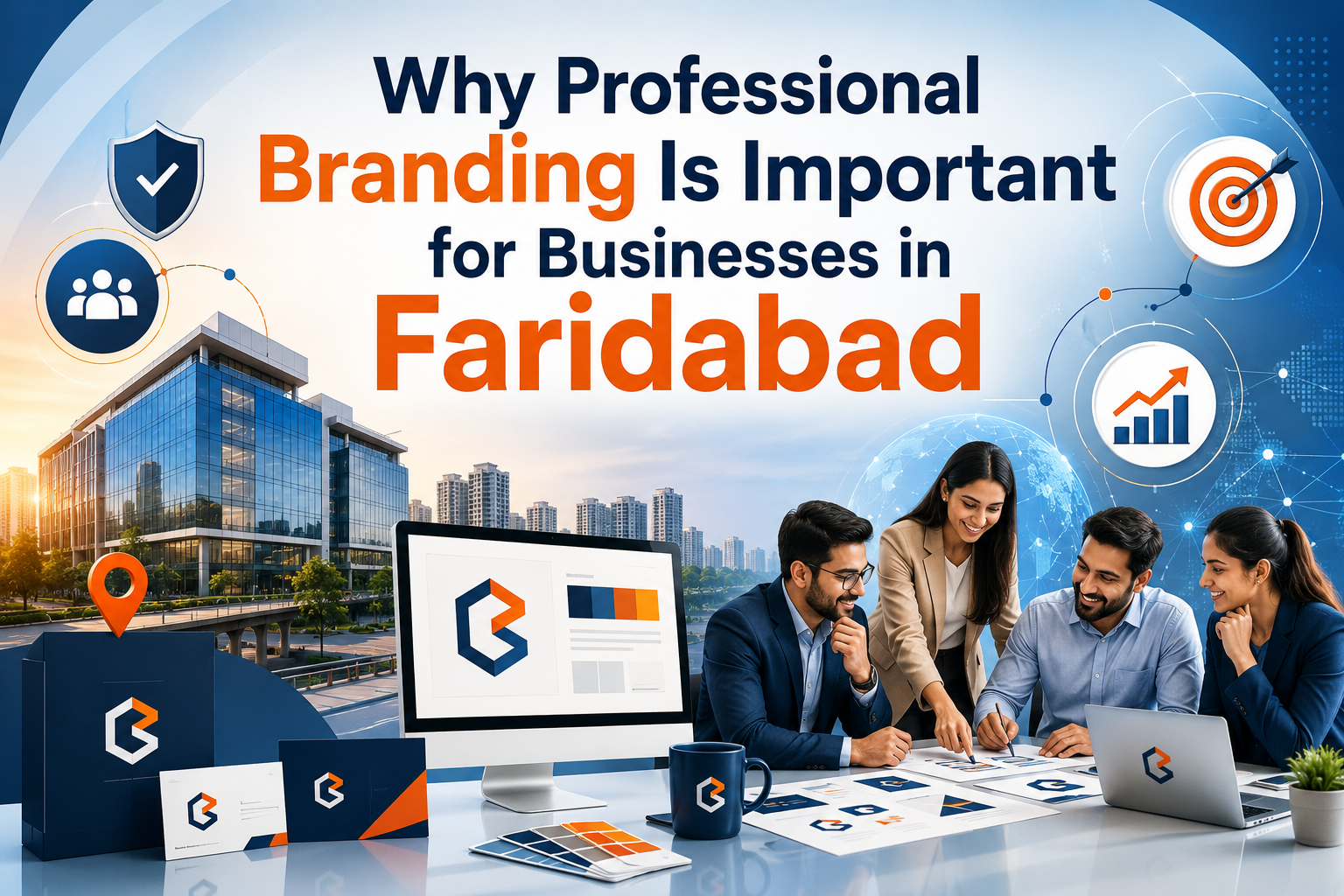 Why Professional Branding Is Important for Businesses in Faridabad?