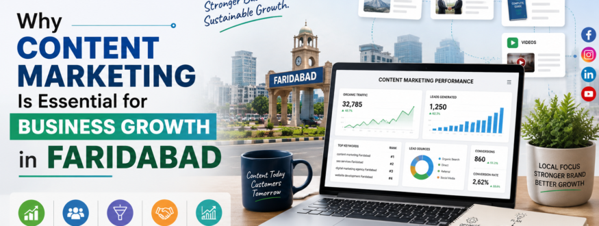 Content marketing strategy for Faridabad businesses