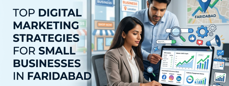 Digital marketing strategies for small businesses in Faridabad