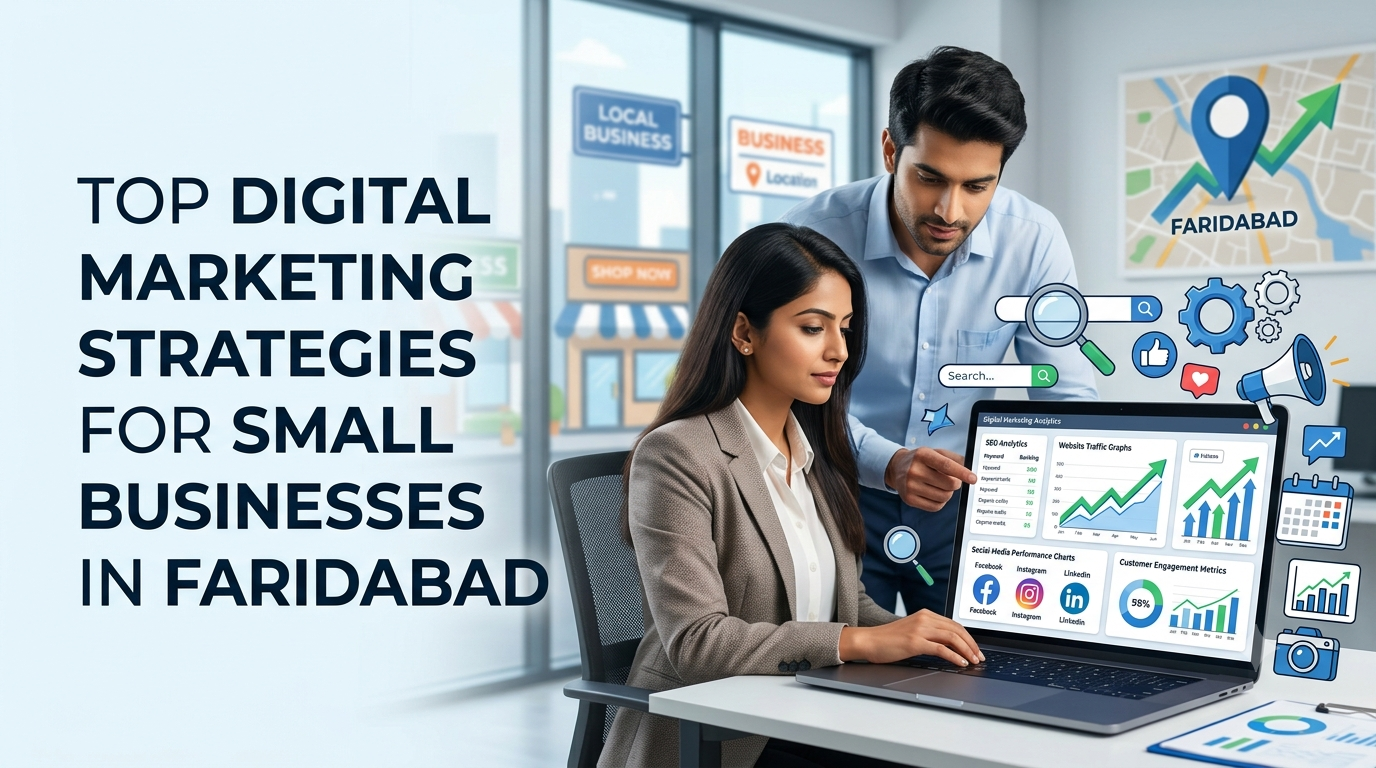 Top Digital Marketing Strategies for Small Businesses in Faridabad