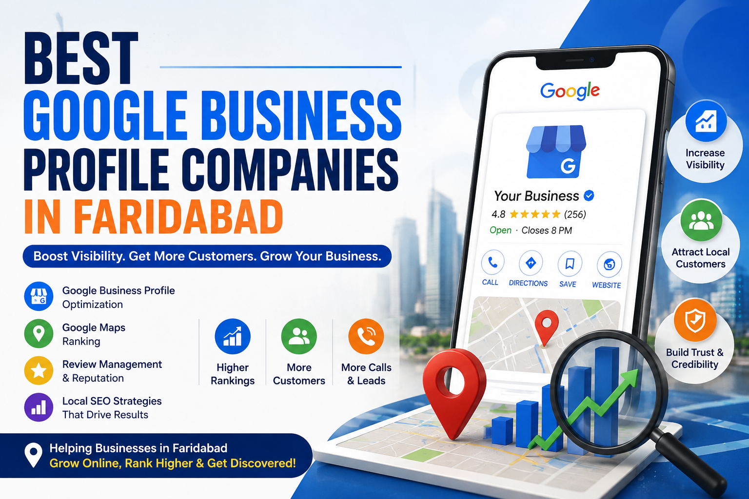 Best Google Business Profile Companies in Faridabad