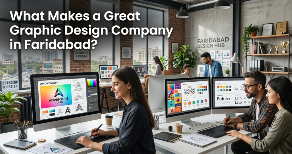 Graphic design team in Faridabad