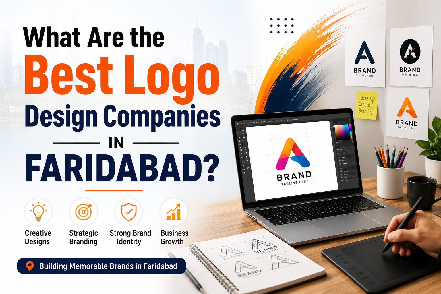 What Are the Best Logo Design Companies in Faridabad?