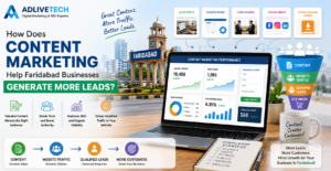 SEO content helping Faridabad business growth