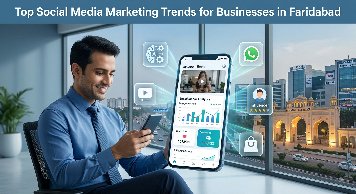 Top Social Media Marketing Trends for Businesses in Faridabad