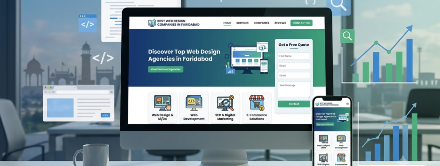 Best web design companies in Faridabad