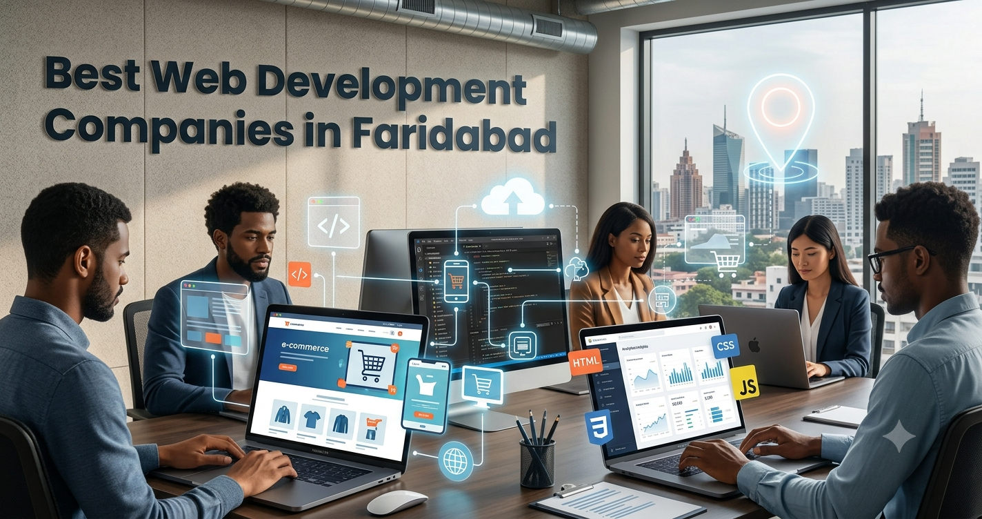 What Are the Best Web Development Companies in Faridabad?