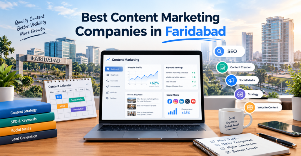 Content marketing companies in Faridabad