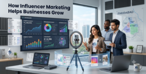Influencer marketing campaign in Faridabad