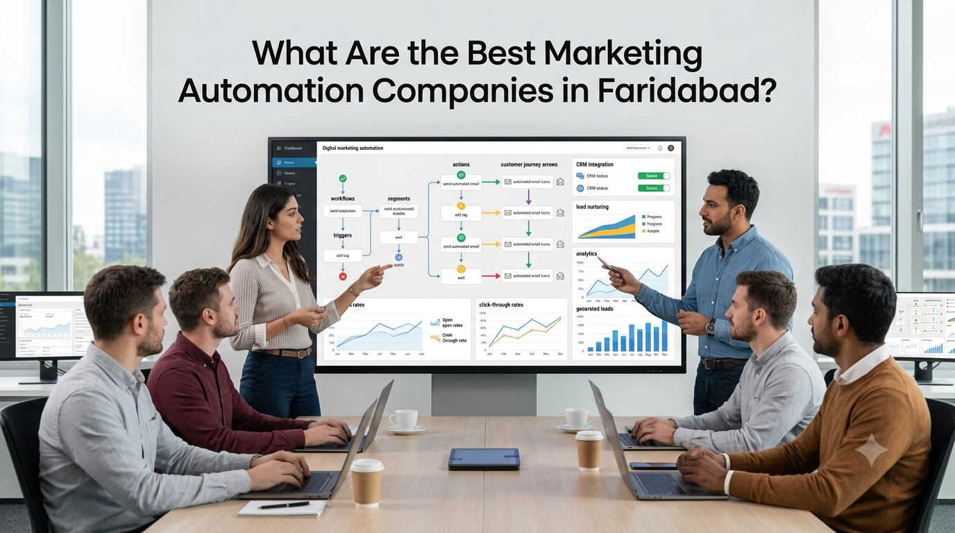 What Are the Best Marketing Automation Companies in Faridabad?