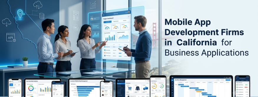 Mobile app development team in California