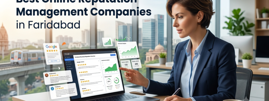 Online reputation management agency in Faridabad