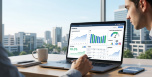 Performance marketing analytics dashboard