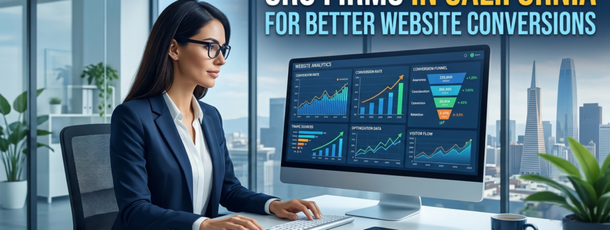 CRO experts analysing website conversion performance
