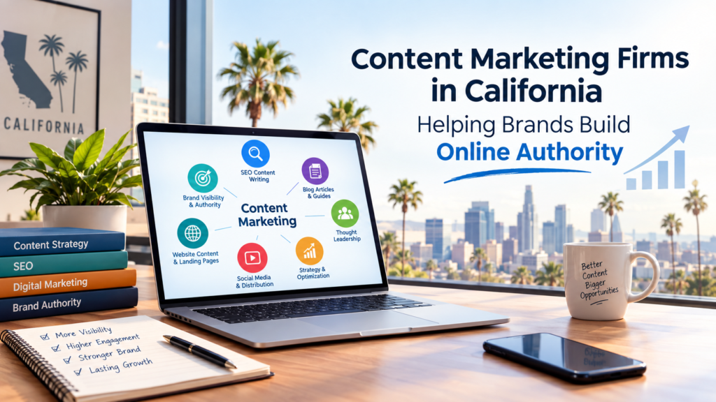 Content marketing strategy for California brands