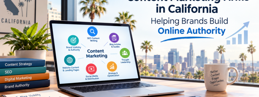 Content marketing strategy for California brands
