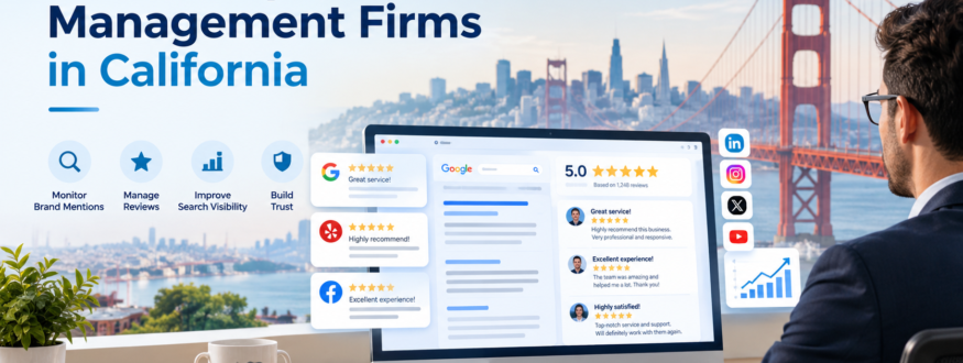 Online reputation management firms in California