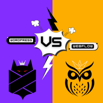 SEO Wars: A Battle of the Digital Giants: WordPress vs. Webflow